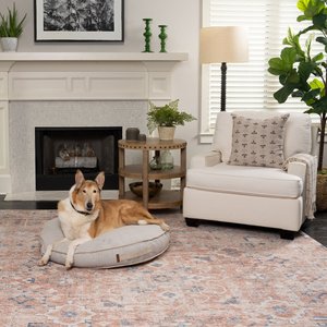 Bark and Slumber Henry Houndstooth Large Round Lounger Dog Bed