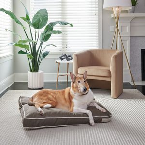 Bark and Slumber Bentley BrownLarge Lounger Dog Bed