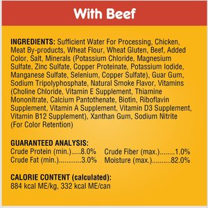 Pedigree Choice Cuts In Gravy Beef & Country Stew Adult Canned Wet Dog Food Variety Pack, 13.2-oz can, case of 12