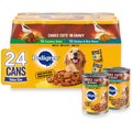 Pedigree Choice Cuts in Gravy Country Stew & Chicken & Rice Flavor Adult Canned Wet Dog Food Variety Pack, 13.2 oz, case of 24