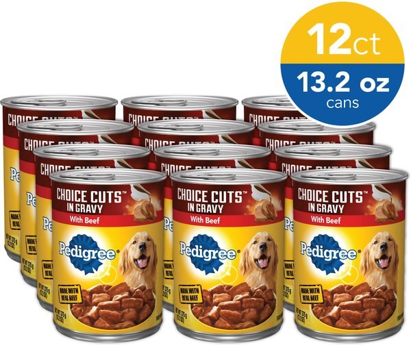 Pedigree Choice Cuts in Gravy with Beef Adult Canned Wet Dog Food