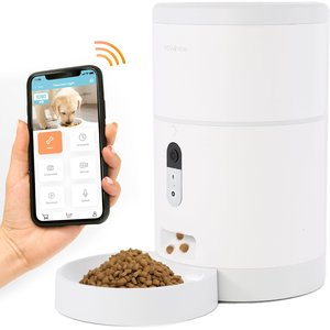 INSTACHEW Purechew Automatic with HD Camera Cat & Dog Smart Pet Feeder, White