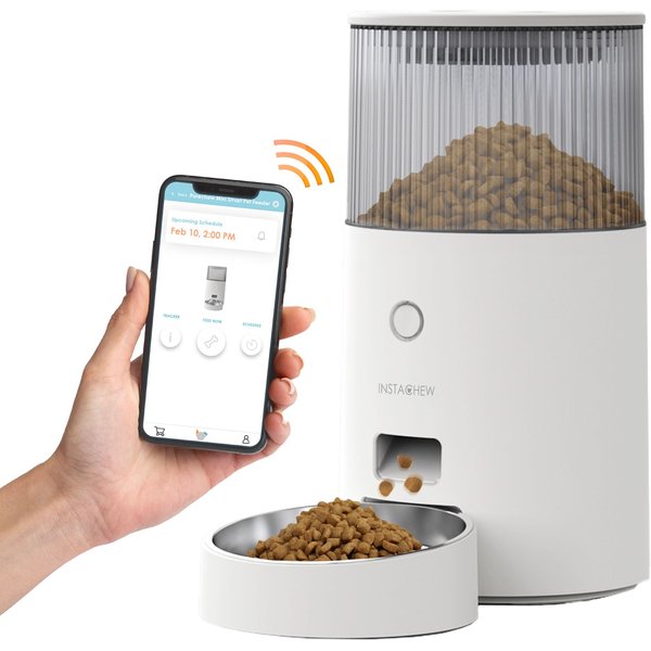 Video/WiFi Pet Feeder with Large Capacity, Can Be Fed Regularly