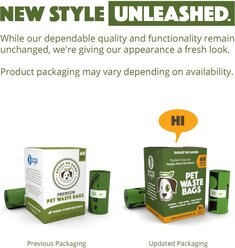 Doggy Do Good Certified Home Compostable Premium Dog & Cat Waste Bags, 60 count slide 2 of 6