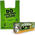 Doggy Do Good Certified Home Compostable X-Large Premium Dog & Cat Waste Bags - Handle Bags On A Roll, 30 count