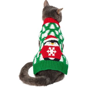 Frisco Penguin Dog & Cat Ugly Sweater, X-Small