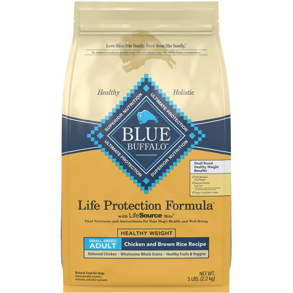 Blue Buffalo Life Protection Formula Small Breed Adult Lamb & Brown 