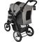 Show in main carousel: Frisco No-Zip, Collapsible Cat & Dog Jogger Stroller, Grey slide 3 of 9