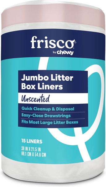 Frisco Litter box Pan Liners,  Unscented, 15 count slide 1 of 6