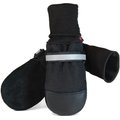 Muttluks Original Fleece-Lined Winter Dog Boots, 4 count, Black, Small