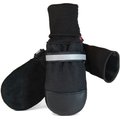 Muttluks Original Fleece-Lined Winter Dog Boots, 4 count, Black, X-Large