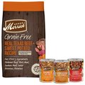 Merrick Real Texas Beef + Sweet Potato Recipe Dry Food + Favorites Wet Dog Food Variety Pack