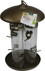 Heath Outdoor Products Triple Treat Bird Feeder, Gold