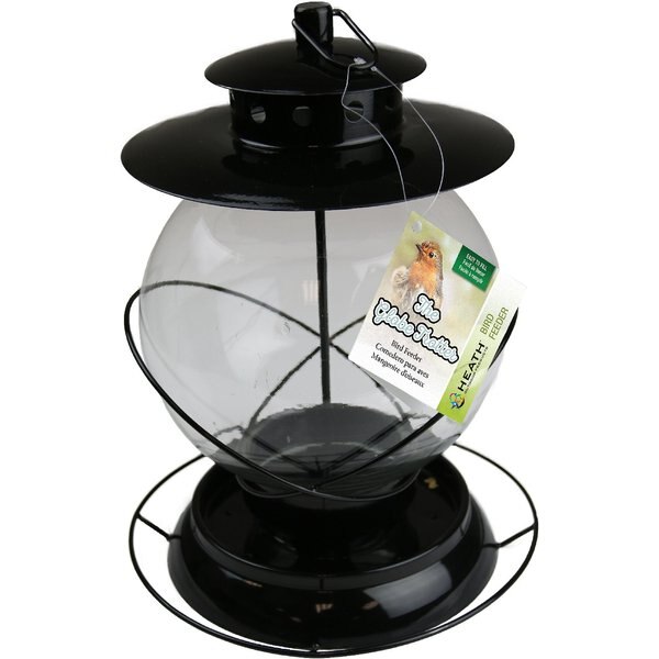 HEATH Outdoor Products Triple Treat Bird Feeder, Black