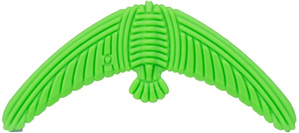 Green Flyer Football Rope Dog Toy