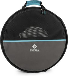 Sherpa Pet Tube Dog Portable Kennel, Large, Gray