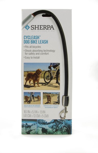 Sherpa Cycleash Dog Bike Leash, Large, Silver slide 1 of 5