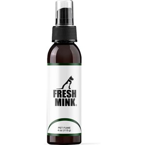 Fresh Mink Pets Fume Dog Deodorizer, 4-oz bottle