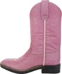 TuffRider Children's Pink Glitter Western Boot, 3 slide 2 of 6