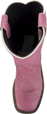 Show full view: TuffRider Toddler Pink Glitter Western Boot, 6 slide 5 of 6