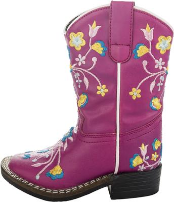 Show full view: TuffRider Children's Floral Cowgirl Western Boot, 4 slide 2 of 6