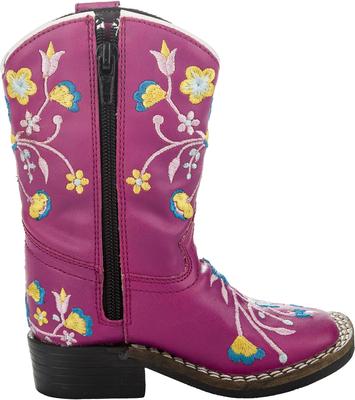 Show full view: TuffRider Children's Floral Cowgirl Western Boot, 7 slide 3 of 6