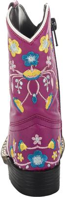 Show full view: TuffRider Children's Floral Cowgirl Western Boot, 7 slide 5 of 6