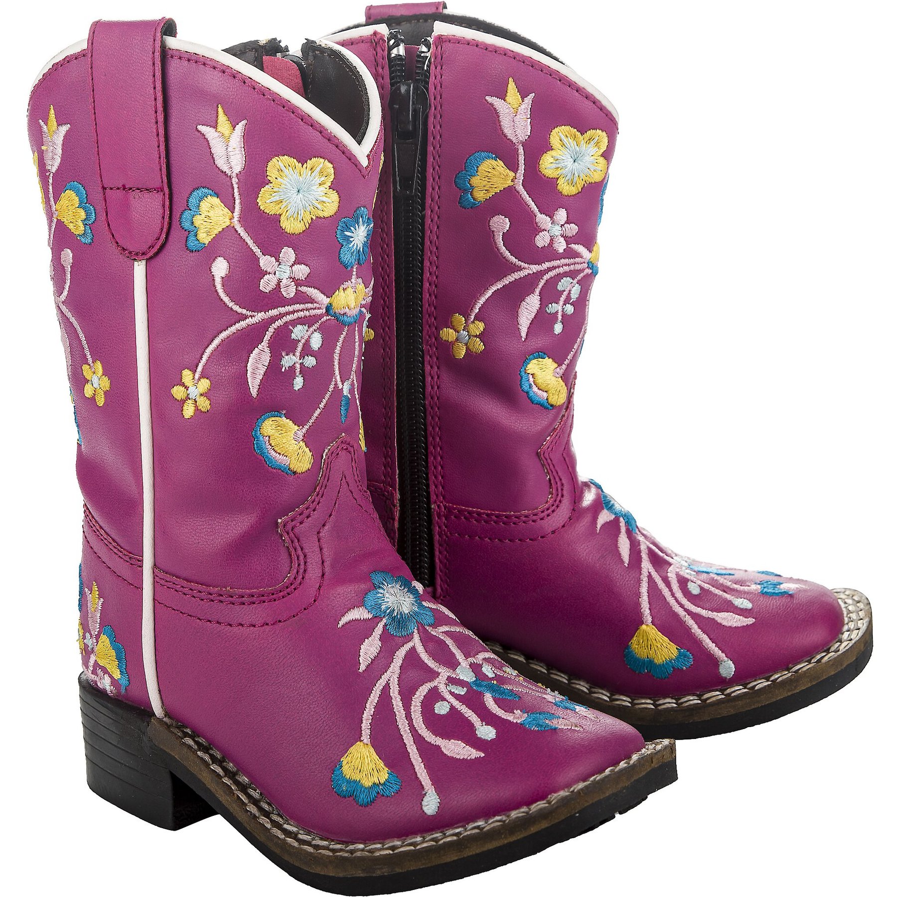 TuffRider Children's Floral Cowgirl Western Boot, 10