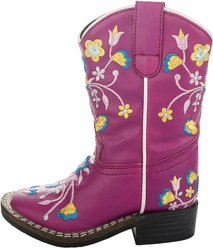 TuffRider Children's Floral Cowgirl Western Boot, 12 slide 2 of 6