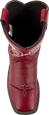 Show full view: TuffRider Children's Fire Red Floral Western Boot, 4 slide 4 of 6