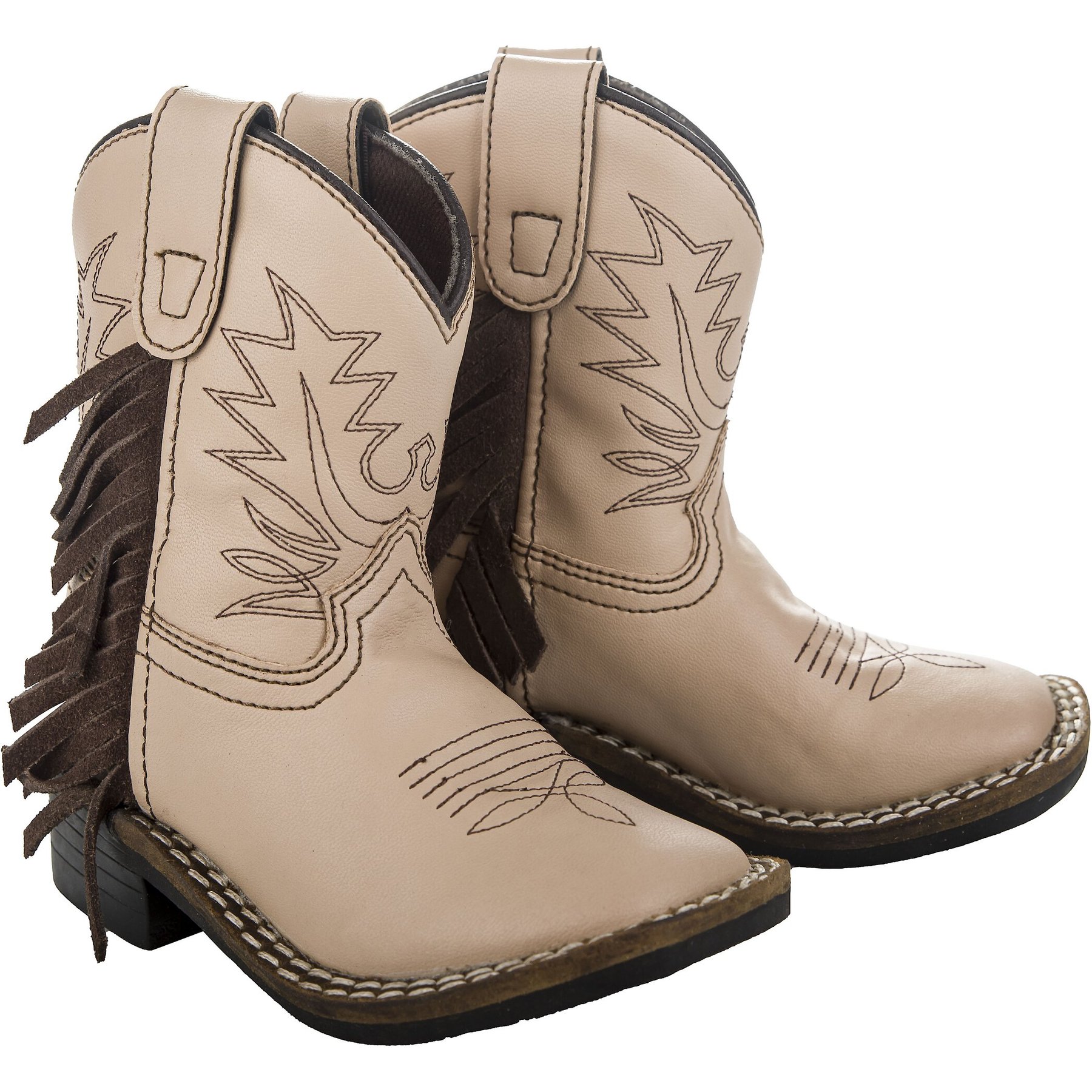 TuffRider Children's Tan Fringe Bootie, 7