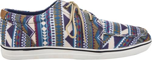 Show full view: TuffRider GraphiX Women's Lace-Up Shoe, Teal Pyramids, 6 slide 3 of 6