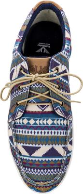 Show full view: TuffRider GraphiX Women's Lace-Up Shoe, Teal Pyramids, 6 slide 4 of 6