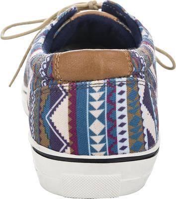 Show full view: TuffRider GraphiX Women's Lace-Up Shoe, Teal Pyramids, 6 slide 5 of 6