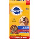 Pedigree Complete Nutrition Grilled Steak & Vegetable Flavor Dog Kibble Adult Dry Dog Food, 44-lb bag