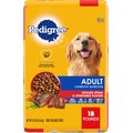 Pedigree Complete Nutrition Grilled Steak & Vegetable Flavor Dog Kibble Adult Dry Dog Food, 18-lb bag