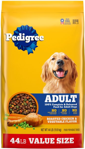 PEDIGREE Complete Nutrition Roasted Chicken, Rice & Vegetable Flavor