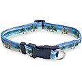 FearLess Pet Safe Cinch Dog Collar, Beach Life, Medium/Large