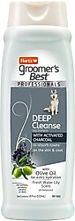 Hartz Groomer's Best Professionals Deep Cleanse with Olive Oil & Fresh Water Lily Scent Dog Shampoo, 18-oz bottle