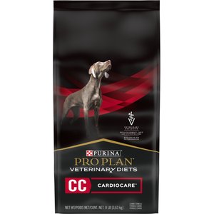 Purina Pro Plan Veterinary Diets CC CardioCare High Protein Chicken Flavor Dry Dog Food, 8-lb bag