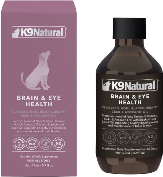 K9 Natural Brain & Eye Health Liquid Dog Supplement, 5.9-oz bottle slide 1 of 8