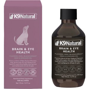 K9 Natural Brain & Eye Health Liquid Dog Supplement, 5.9-oz bottle