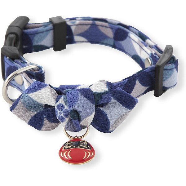Necoichi Spring Blossoms Cotton Standard Dog Collar