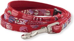 Necoichi Origami Polyester Standard Dog Leash, One size, Red