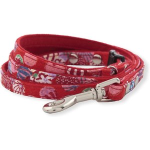 Necoichi Origami Polyester Standard Dog Leash, One size, Red