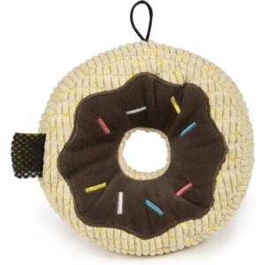 TrustyPup Chocolate Donut Dog Toy, Brown, Large