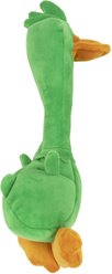 TrustyPup Long Neck Duck Dog Toy, Green, Large slide 2 of 6