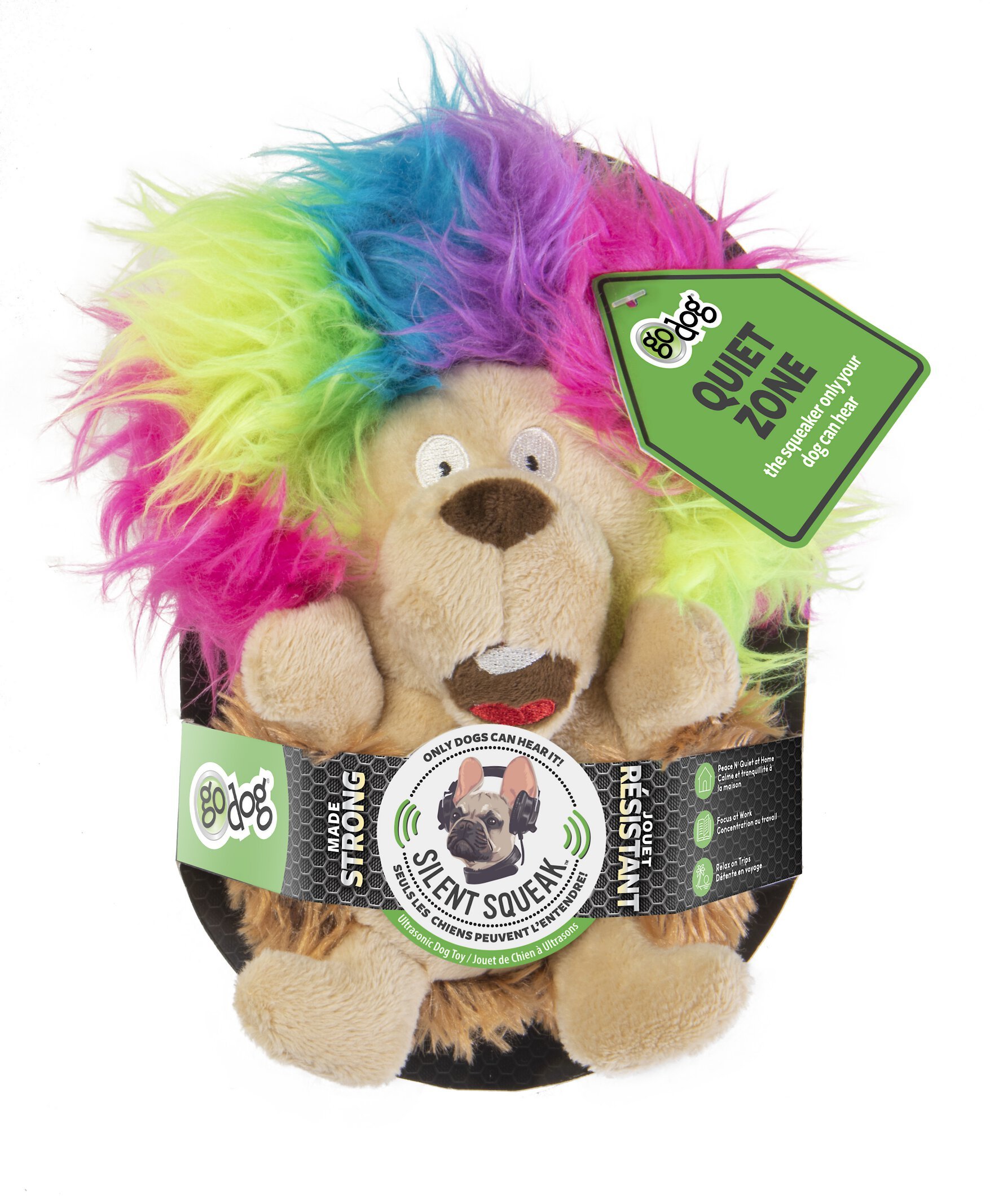 Product Reviews for GODOG Silent Squeak Crazy Hairs Hedgehog Dog Toy, Brown Product Reviews for GODOG Silent Squeak Crazy Hairs Hedgehog Dog Toy, Brown