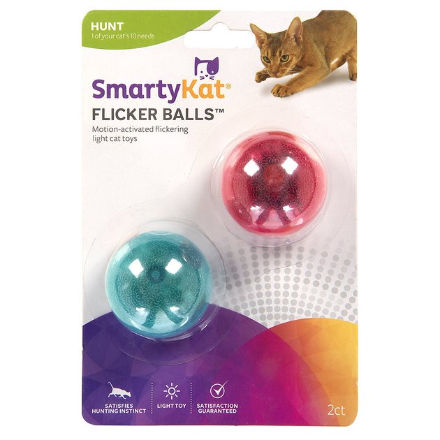 SmartyKat Flicker Buddy Touch-Activated Cat Toy