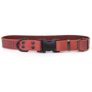 MADE TO ORDER 🔥🔥🔥 RED LV EMBOSSED DOG COLLAR AND LEASH SET